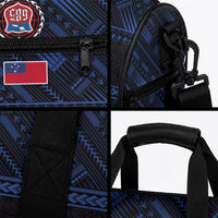 Toa Samoa Rugby Duffle Bag Siva Tau - Samoan Warriors Pacific Pattern LT03 - Polynesian Pride