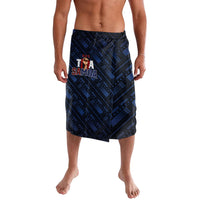 Toa Samoa Rugby Lavalava Siva Tau - Samoan Warriors Pacific Pattern LT03 Navy - Polynesian Pride