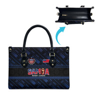 Toa Samoa Rugby Leather Bag Siva Tau - Samoan Warriors Pacific Pattern LT03 - Polynesian Pride