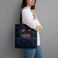 Toa Samoa Rugby Tote Bag Siva Tau - Samoan Warriors Pacific Pattern LT03 - Polynesian Pride