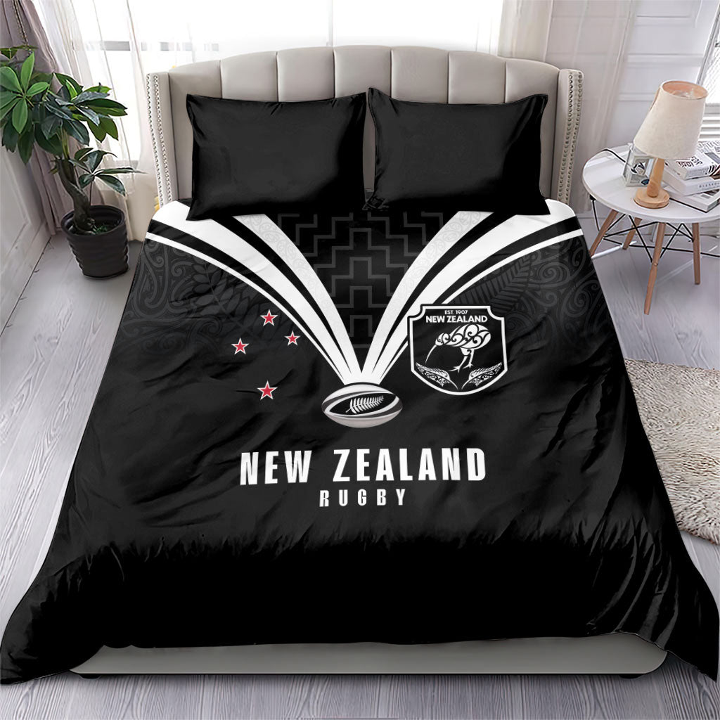 New Zealand Maori Rugby Bedding Set Aotearoa Tribal Motif Retro Concept LT03 - Polynesian Pride