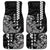 Cook Islands Vaa Polynesian Art Tattoo Car Mats Black Color