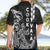 Cook Islands Vaa Polynesian Art Tattoo Hawaiian Shirt Black Color