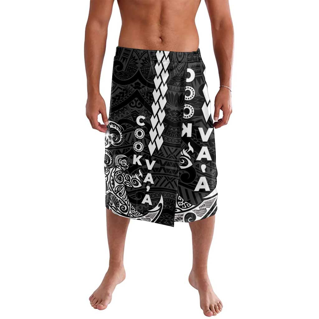 Cook Islands Va'a Polynesian Art Tattoo Lavalava Black Color LT03 Black - Polynesian Pride
