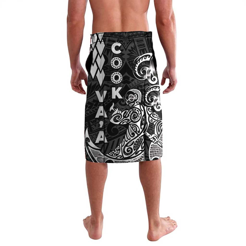 Cook Islands Va'a Polynesian Art Tattoo Lavalava Black Color LT03 - Polynesian Pride