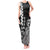 Cook Islands Vaa Polynesian Art Tattoo Tank Maxi Dress Black Color