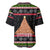 Personalized New Zealand Meri Kirihimete Baseball Jersey Maori Warrior with Rugby Christmas Tree LT03 - Polynesian Pride