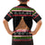 Personalized New Zealand Meri Kirihimete Family Matching Short Sleeve Bodycon Dress and Hawaiian Shirt Maori Warrior with Rugby Christmas Tree LT03 - Polynesian Pride