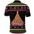 Personalized New Zealand Meri Kirihimete Polo Shirt Maori Warrior with Rugby Christmas Tree LT03 - Polynesian Pride