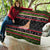 Personalized New Zealand Meri Kirihimete Quilt Maori Warrior with Rugby Christmas Tree LT03 - Polynesian Pride