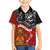 The Kingitanga - Maori King Movement Kid Hawaiian Shirt Ko Te Mana Motuhake Emblem with Moko and Polynesian Art Tattoo