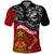 The Kingitanga - Maori King Movement Polo Shirt Ko Te Mana Motuhake Emblem with Moko and Polynesian Art Tattoo