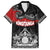 Personalised The Kingitanga - Maori King Movement Hawaiian Shirt Te Paki-o-Matariki with Silver Ferns and Polynesian Art Tattoo