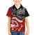 Maori Kotahitanga Hawaiian Shirt Aotearoa Spirit with Maori Mask and Polynesian Art Tattoo