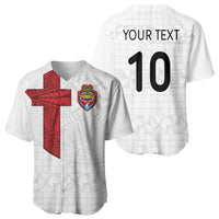 Custom Tonga Ngatu Art Rugby Mate Ma'a Baseball Jersey LT03 - Polynesian Pride