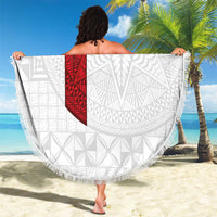 Tonga Ngatu Art Rugby Mate Ma'a Beach Blanket LT03 - Polynesian Pride