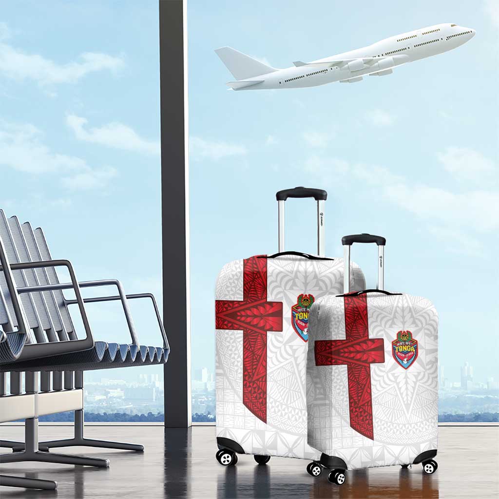 Tonga Ngatu Art Rugby Mate Ma'a Luggage Cover LT03 - Polynesian Pride