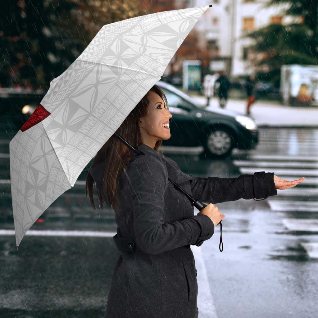 Tonga Ngatu Art Rugby Mate Ma'a Umbrella LT03 - Polynesian Pride