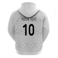 Custom Tonga Ngatu Art Rugby Mate Ma'a Zip Hoodie LT03 - Polynesian Pride