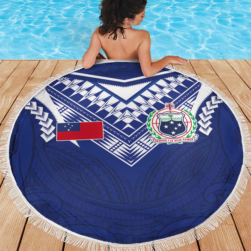 Samoa Rugby Beach Blanket Pacific Motifs LT03 - Polynesian Pride