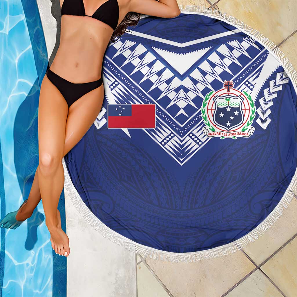 Samoa Rugby Beach Blanket Pacific Motifs LT03 - Polynesian Pride
