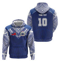 Custom Samoa Rugby Hoodie Pacific Motifs LT03 - Polynesian Pride