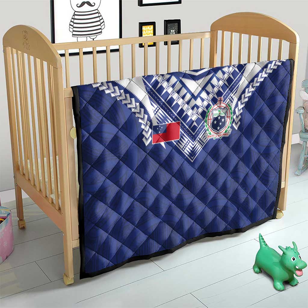 Samoa Rugby Quilt Pacific Motifs LT03 - Polynesian Pride
