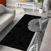 Samoan Tatau Area Rug Art Tribal Traditional Tattoos LT03 - Polynesian Pride
