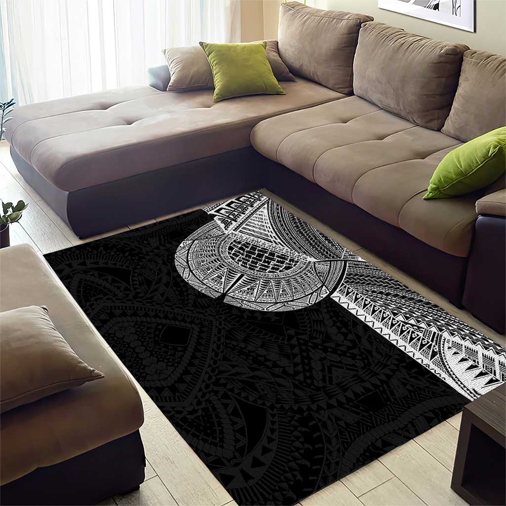 Samoan Tatau Area Rug Art Tribal Traditional Tattoos LT03 - Polynesian Pride