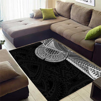 Samoan Tatau Area Rug Art Tribal Traditional Tattoos LT03 - Polynesian Pride