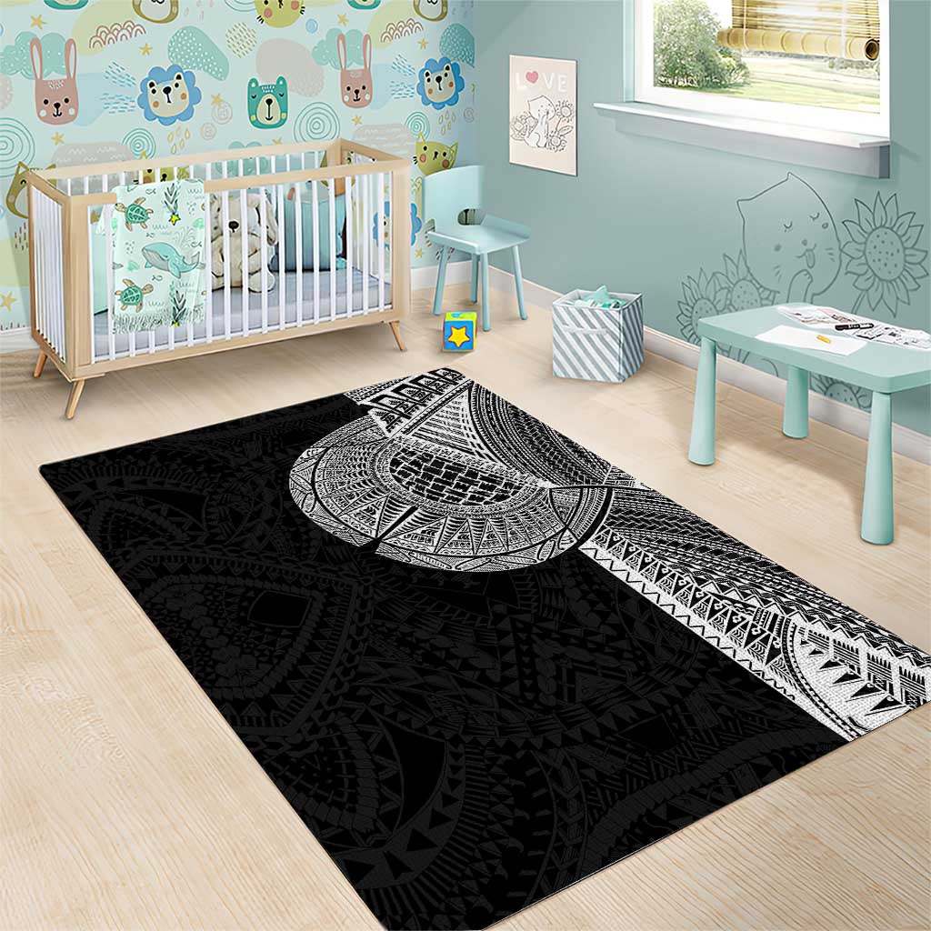 Samoan Tatau Area Rug Art Tribal Traditional Tattoos LT03 - Polynesian Pride