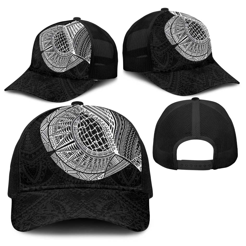 Samoan Tatau Baseball Net Cap Art Tribal Traditional Tattoos LT03 - Polynesian Pride