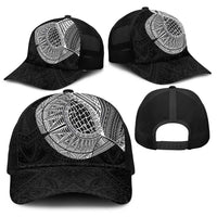 Samoan Tatau Baseball Net Cap Art Tribal Traditional Tattoos LT03 - Polynesian Pride