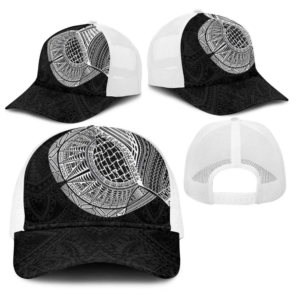 Samoan Tatau Baseball Net Cap Art Tribal Traditional Tattoos LT03 - Polynesian Pride