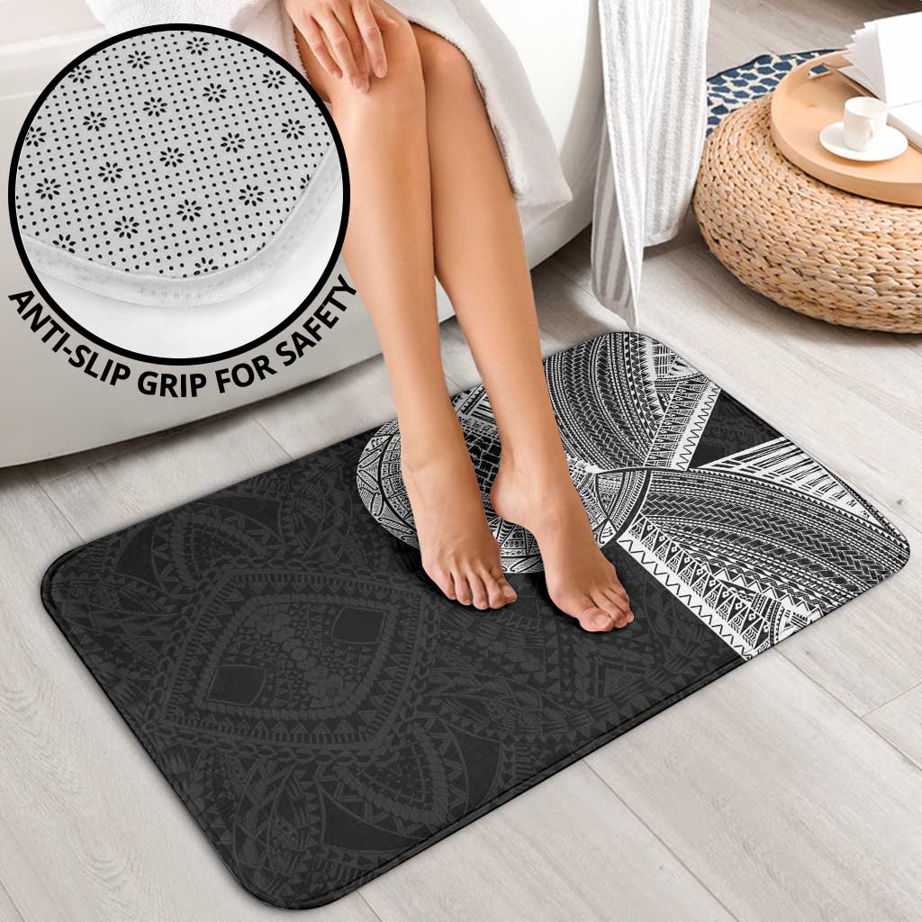 Samoan Tatau Bathroom Set Art Tribal Traditional Tattoos LT03 - Polynesian Pride
