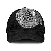 Samoan Tatau Classic Cap Art Tribal Traditional Tattoos LT03 Universal Fit Black - Polynesian Pride
