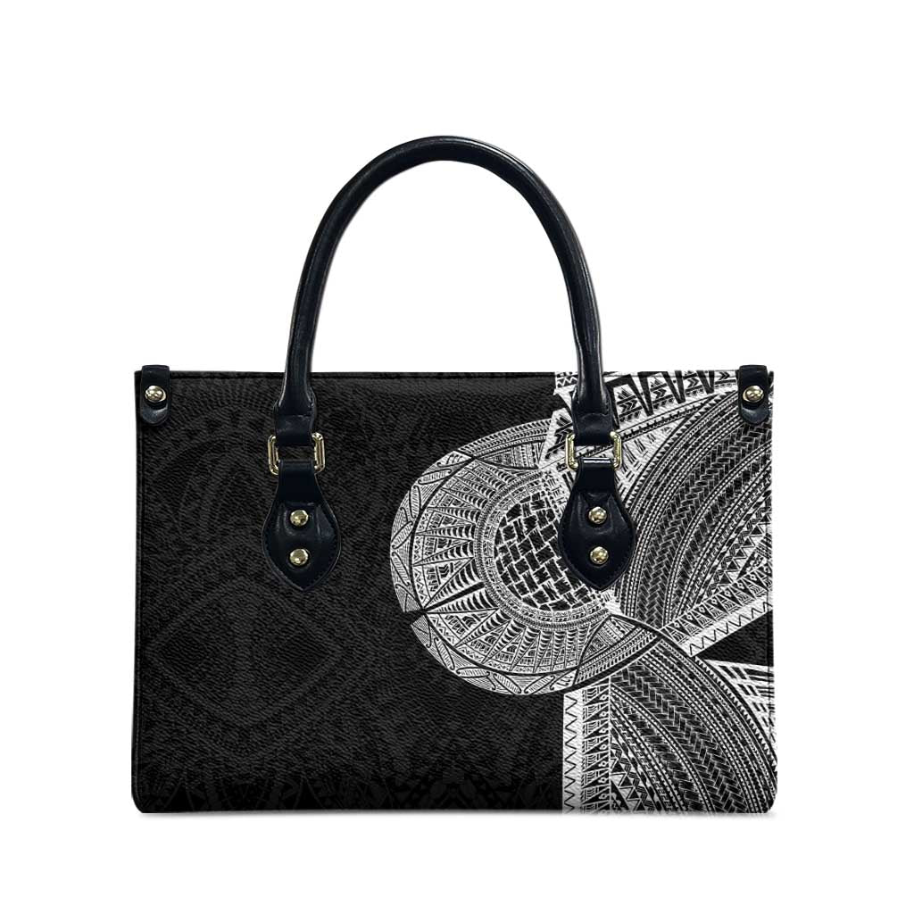 Samoan Tatau Leather Bag Art Tribal Traditional Tattoos LT03 - Polynesian Pride