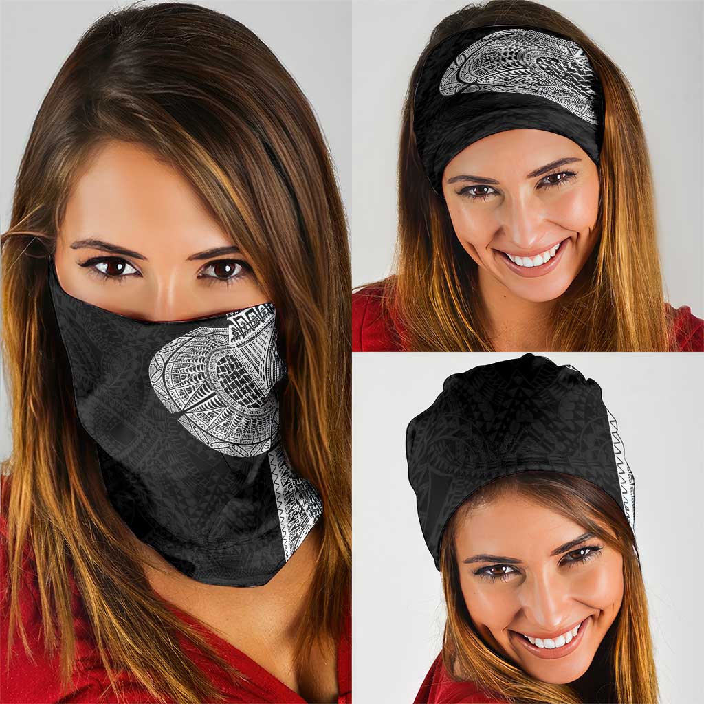Samoan Tatau Neck Gaiter Art Tribal Traditional Tattoos LT03 - Polynesian Pride