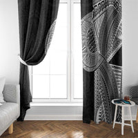 Samoan Tatau Window Curtain Art Tribal Traditional Tattoos LT03 - Polynesian Pride