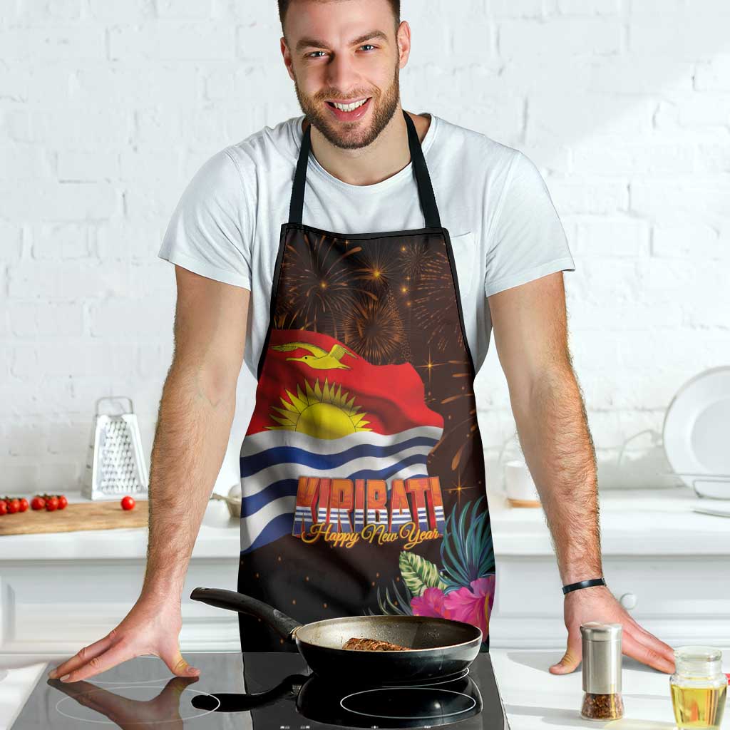Kiribati Flag and Fireworks Apron First Place Welcome the New Year LT03 - Polynesian Pride