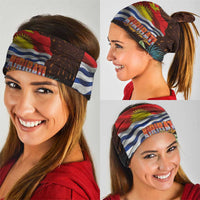 Kiribati Flag and Fireworks Neck Gaiter First Place Welcome the New Year LT03 - Polynesian Pride