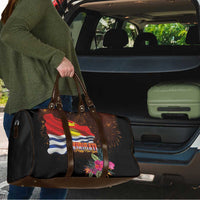 Kiribati Flag and Fireworks Travel Bag First Place Welcome the New Year LT03 - Polynesian Pride
