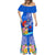 Personalised Samoa 62nd Anniversary Independence Day Mermaid Dress Samoan Tribal Flag Style LT03 - Polynesian Pride