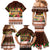 Pasifika Festival Auckland Family Matching Mermaid Dress and Hawaiian Shirt Polynesian Tribal with Pacific Pattern Brown Color LT03 - Polynesian Pride