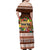 Pasifika Festival Auckland Family Matching Off Shoulder Maxi Dress and Hawaiian Shirt Polynesian Tribal with Pacific Pattern Brown Color LT03 - Polynesian Pride