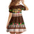 Pasifika Festival Auckland Family Matching Off Shoulder Short Dress and Hawaiian Shirt Polynesian Tribal with Pacific Pattern Brown Color LT03 - Polynesian Pride