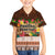 Pasifika Festival Auckland Family Matching Off Shoulder Short Dress and Hawaiian Shirt Polynesian Tribal with Pacific Pattern Brown Color LT03 Son's Shirt Brown - Polynesian Pride