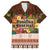 Pasifika Festival Auckland Family Matching Short Sleeve Bodycon Dress and Hawaiian Shirt Polynesian Tribal with Pacific Pattern Brown Color LT03 Dad's Shirt - Short Sleeve Brown - Polynesian Pride