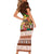 Pasifika Festival Auckland Family Matching Short Sleeve Bodycon Dress and Hawaiian Shirt Polynesian Tribal with Pacific Pattern Brown Color LT03 - Polynesian Pride