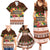 Pasifika Festival Auckland Family Matching Summer Maxi Dress and Hawaiian Shirt Polynesian Tribal with Pacific Pattern Brown Color LT03 - Polynesian Pride